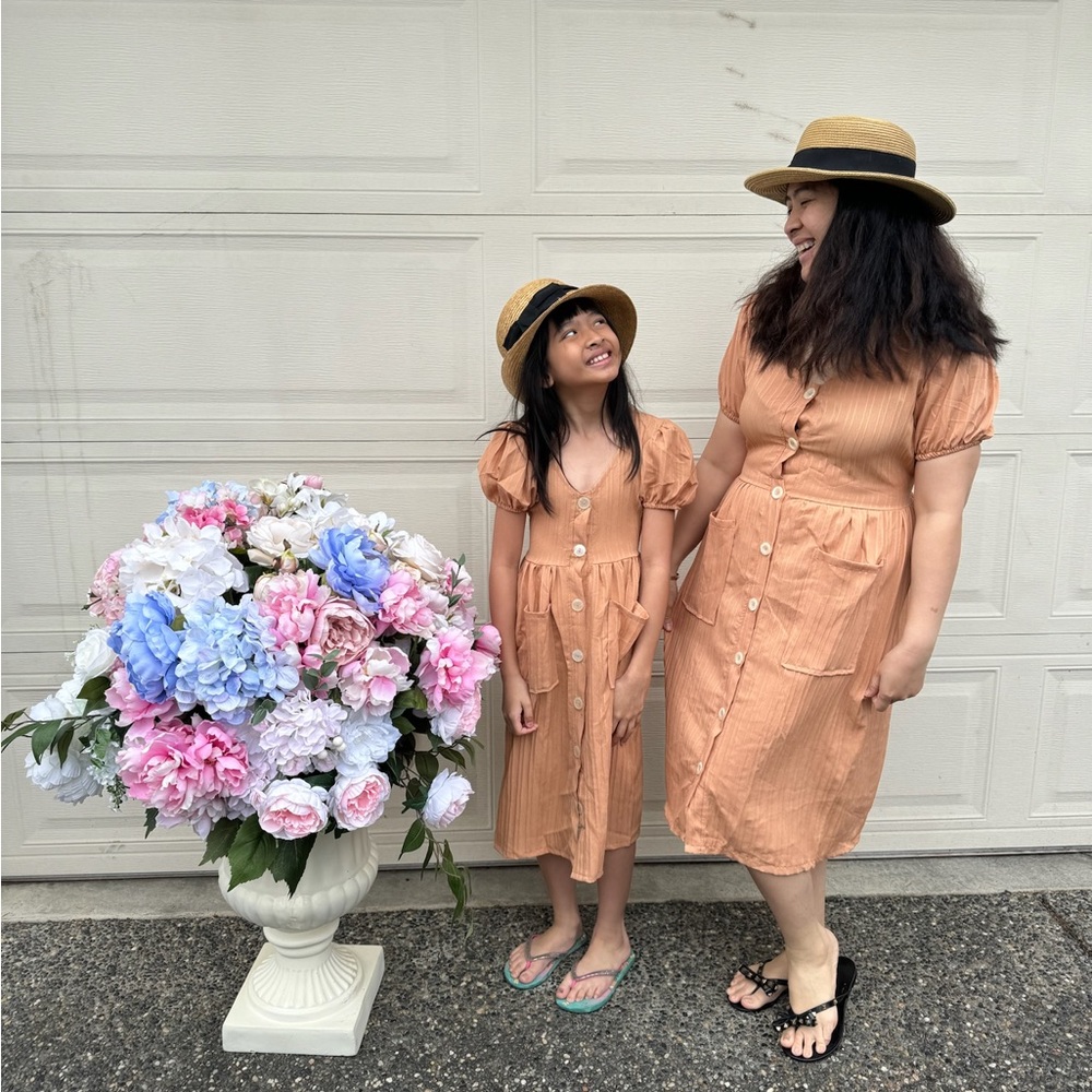 Twinning Mother & Daugther Dress